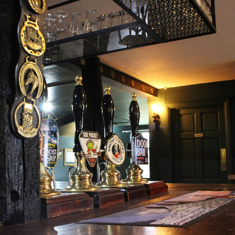Ale pumps at The Fox